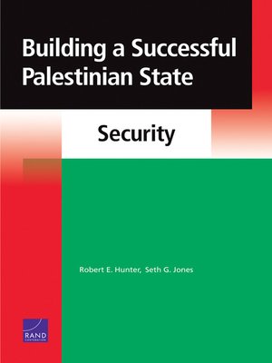 cover image of Building a Successful Palestinian State